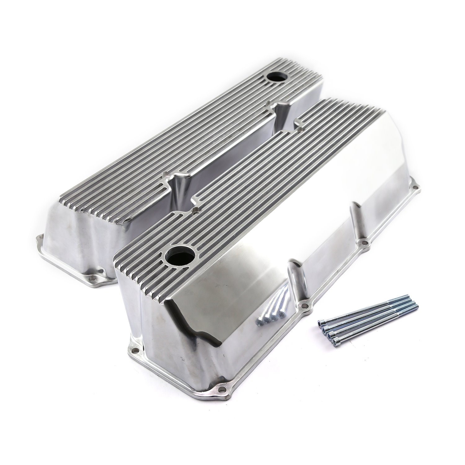 Aluminum Valve Covers Ford 302/351C [Polished]