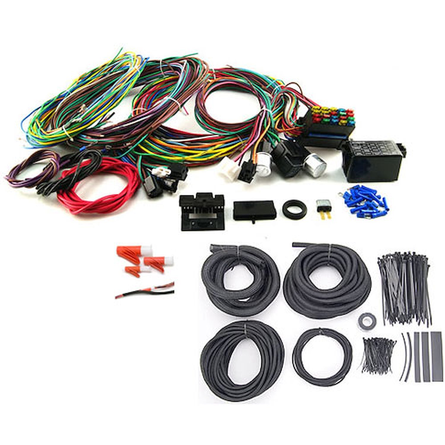 20-Circuit Wiring Harness Kit Includes: Speedmaster 20-Circuit Wiring Harness Kit