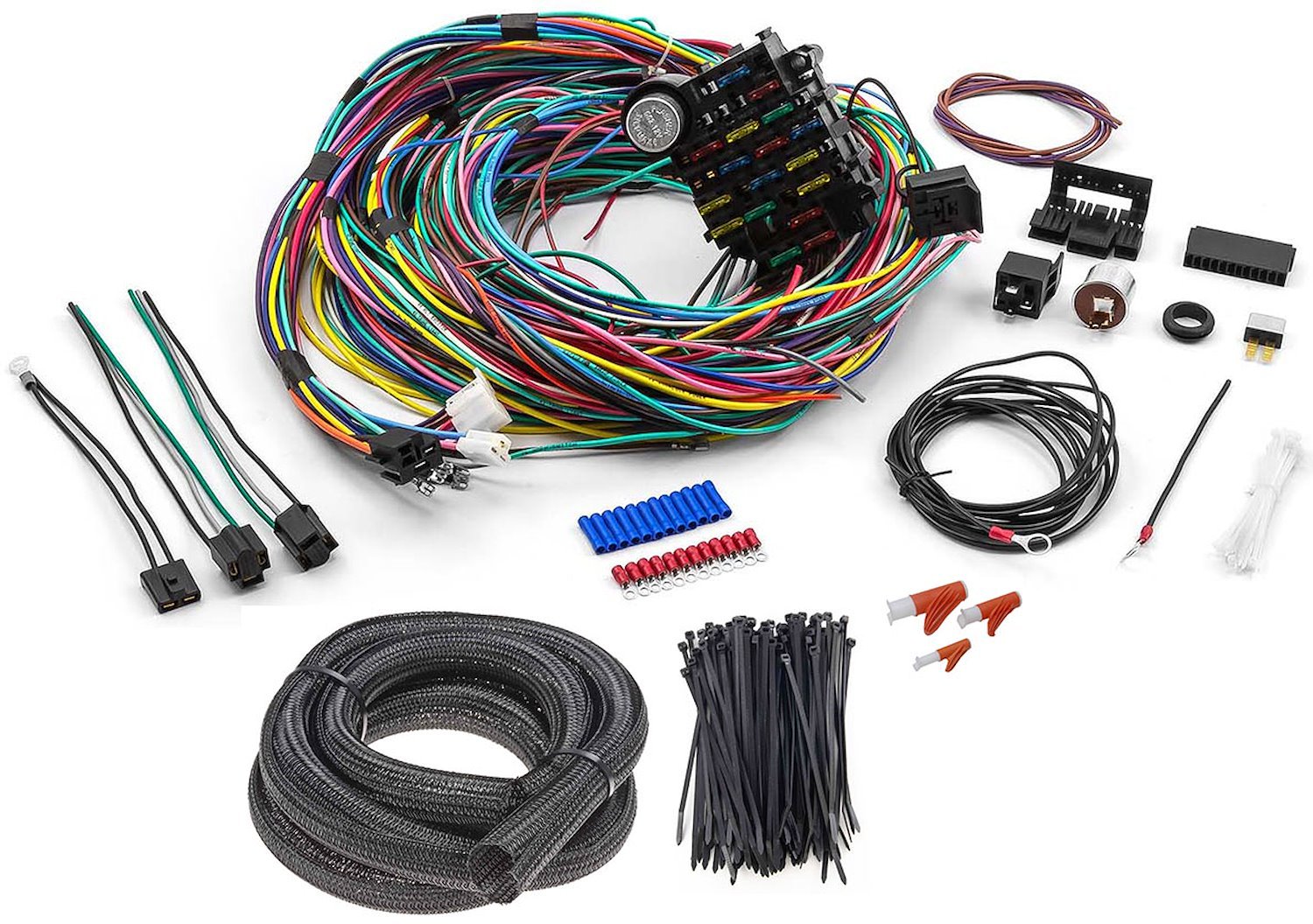 21-Circuit Universal Wiring Harness Kit