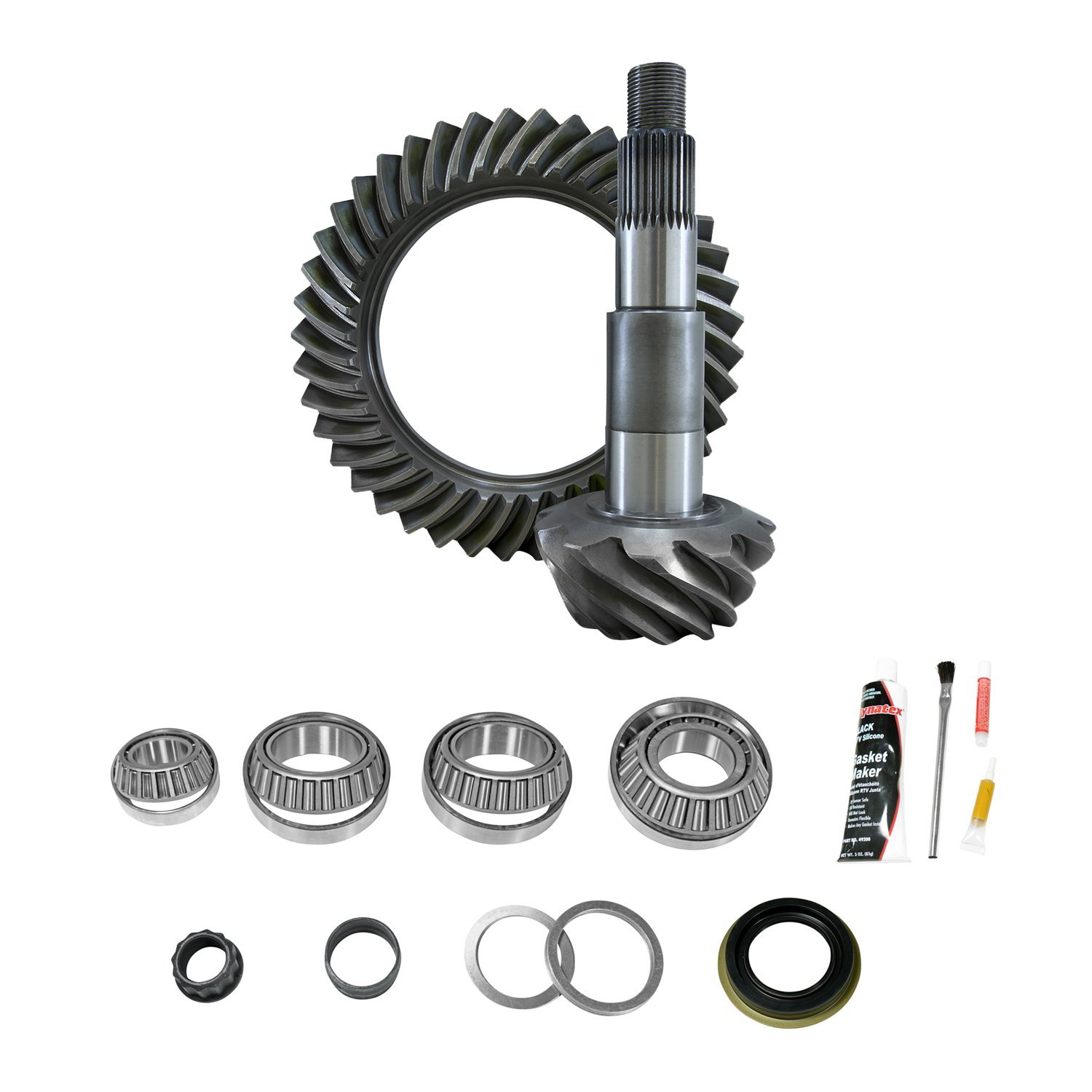AAM115B1001 Ring & Pinion w/Installation Kit Bundle for 2010-2019 GM, Ram 2500, 3500 Trucks 11.5 AAM Differentials [3.73 Ratio]