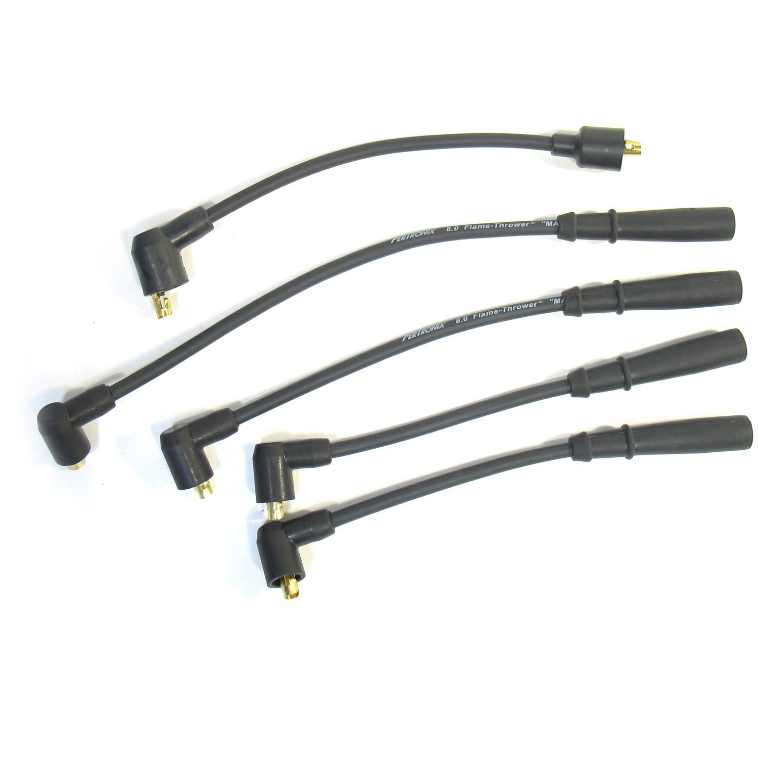 Flame Thrower 8.0mm MagX2 Black Spark Plug Wires