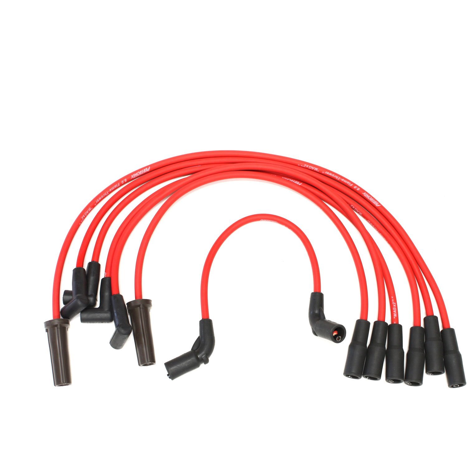 PerTronix 806426 Flame-Thrower Spark Plug Wires 6 cyl GM Custom Fit Red