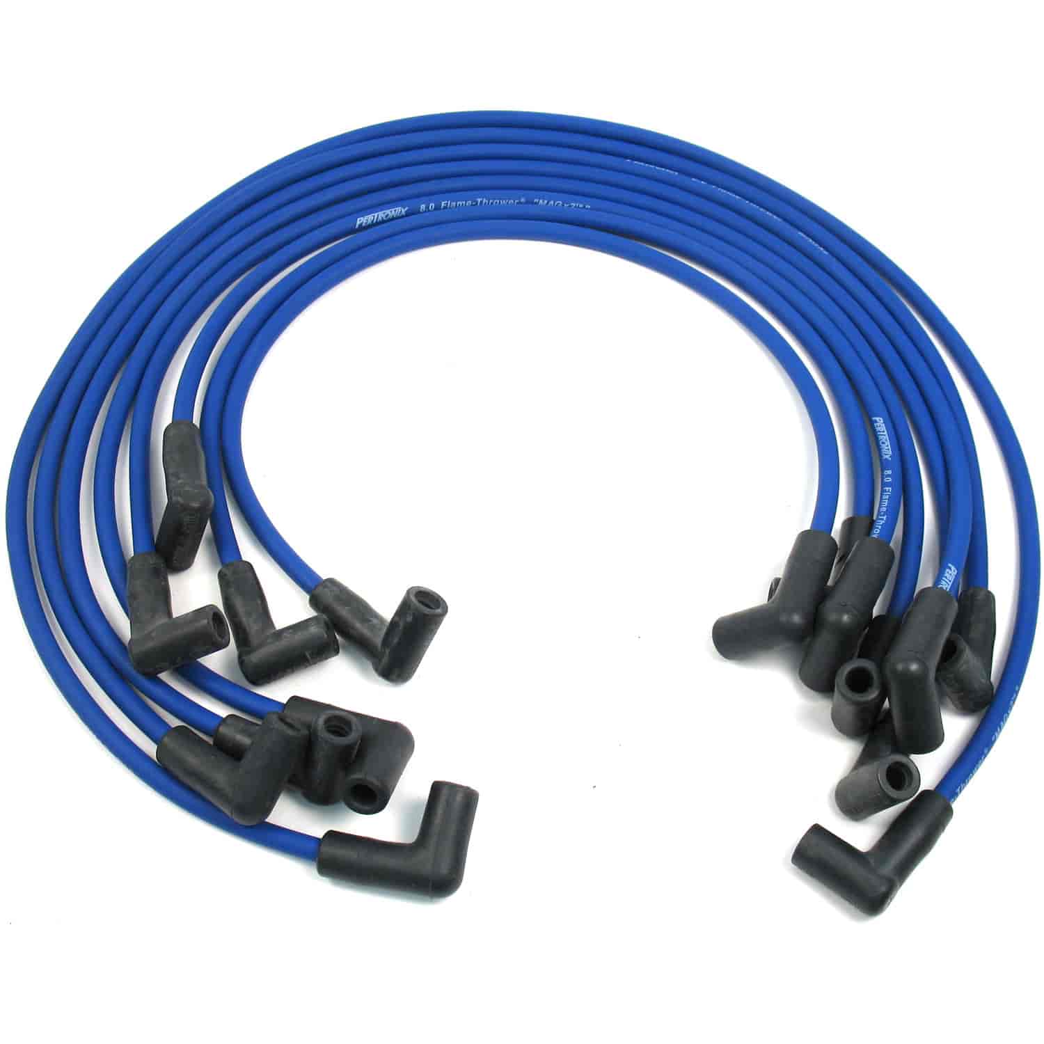 Flame-Thrower 8mm MAGx2 Spark Plug Wires 1974-89 Small