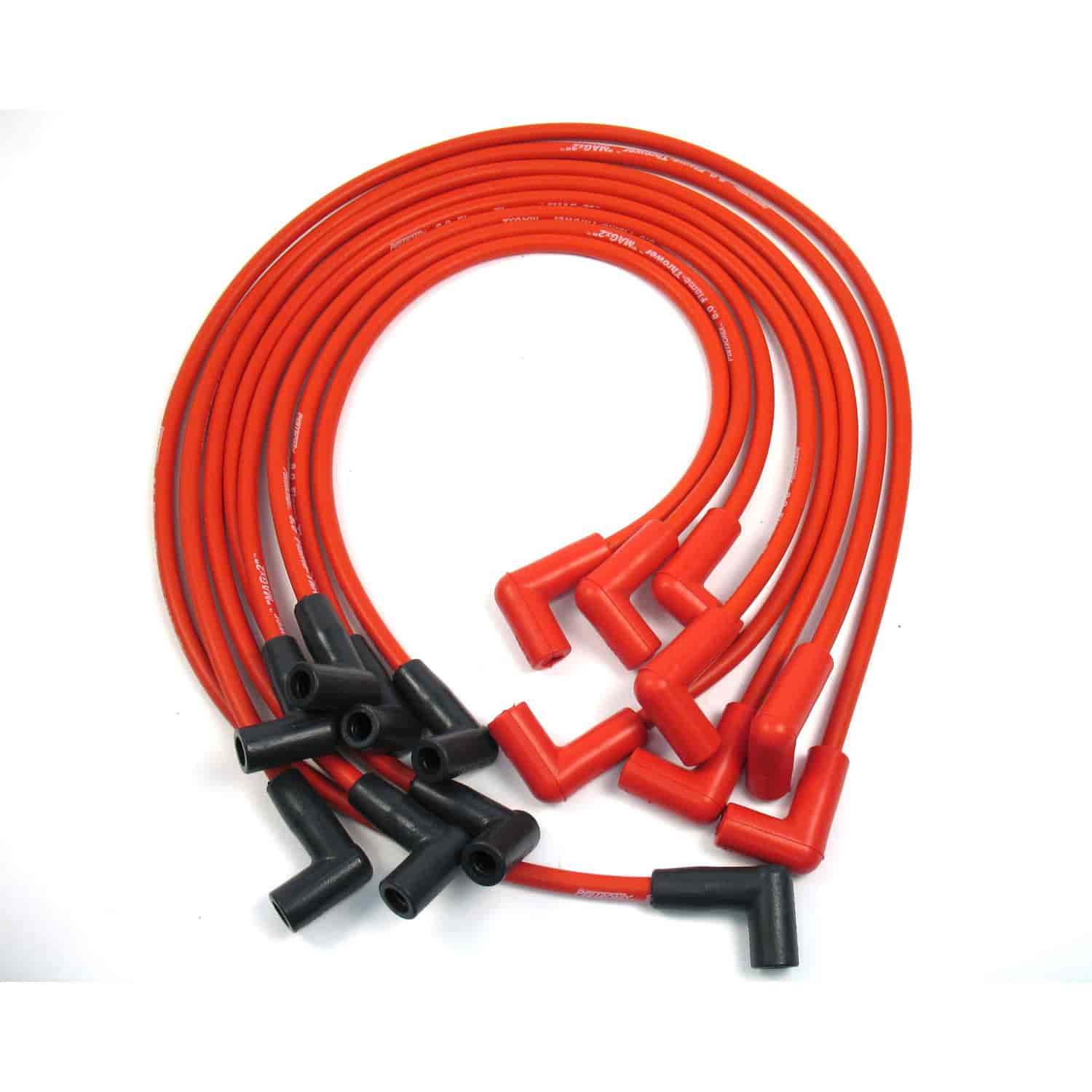 Flame-Thrower 8mm MAGx2 Spark Plug Wires 1974-89 Small Block Chevy