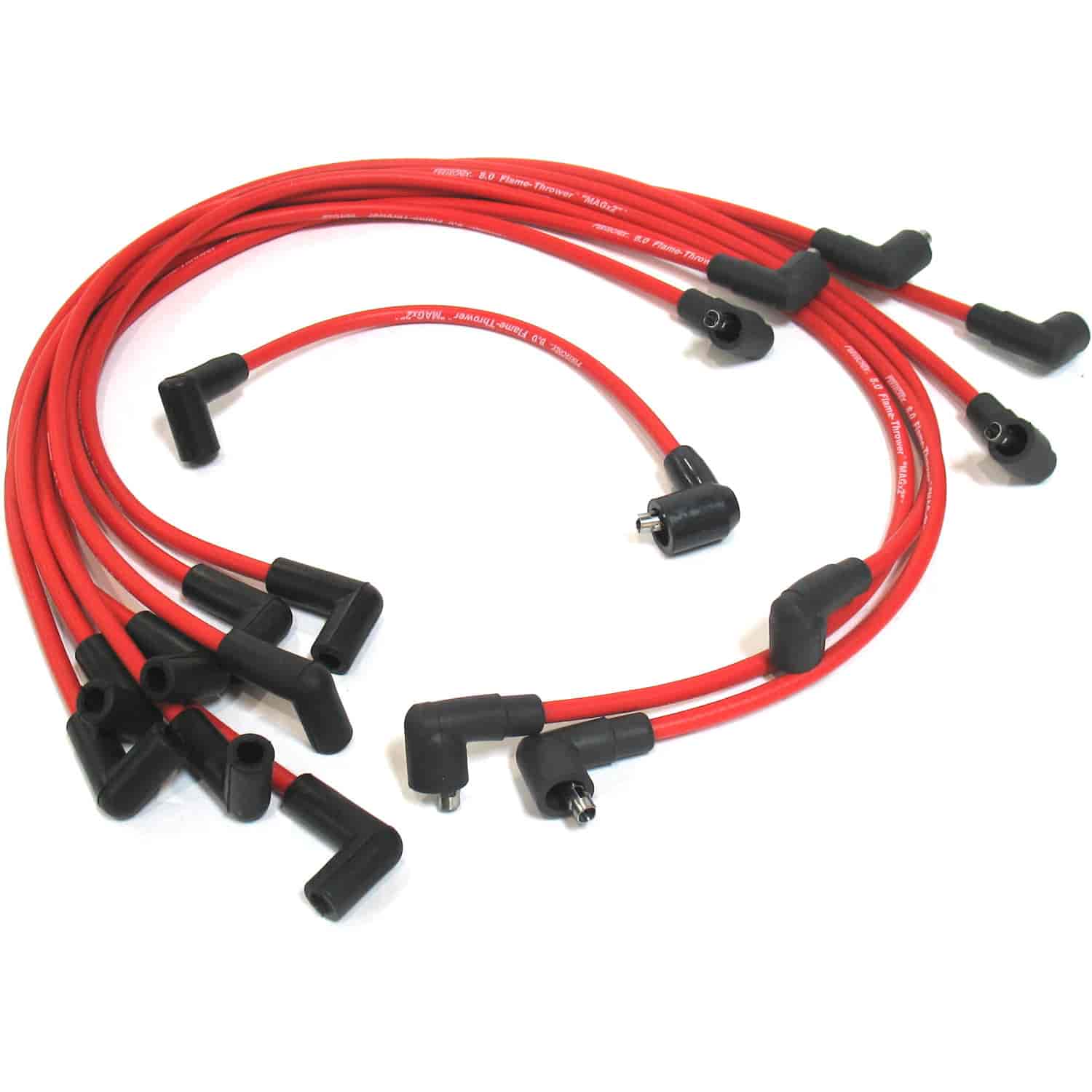 Flame-Thrower 8mm MAGx2 Spark Plug Wires All Chevy