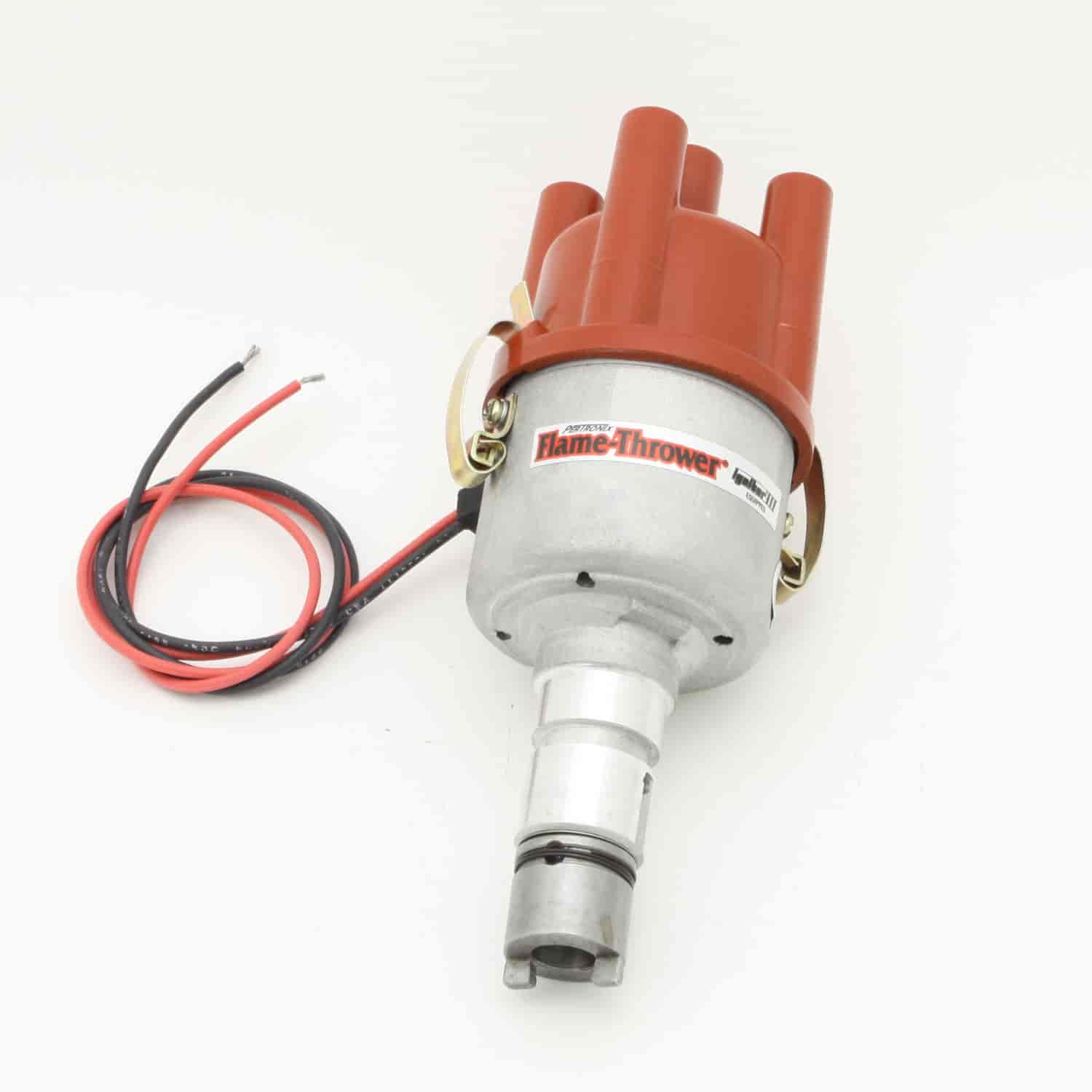 PerTronix D7181604 Flame-Thrower Electronic Distributor Cast Alfa Romeo Plug and Play with Ignitor III Non Vacuum