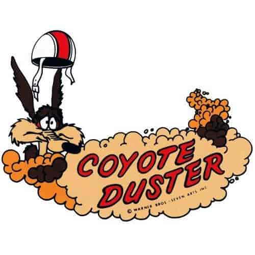 Coyote Duster Air Cleaner Decal for 1969 Plymouth
