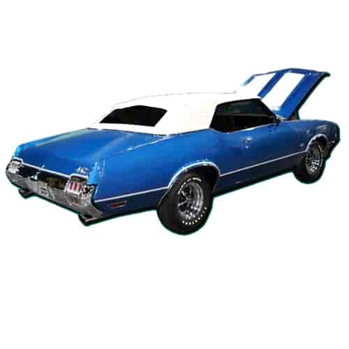 W29 Stripe Kit for 1972 Oldsmobile 442 W25 w/Air Induction Hood