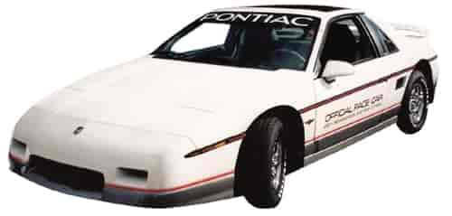 Indy Pace Car Decal Kit for 1984 Pontiac Fiero