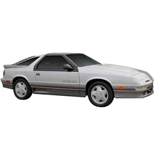 Decal and Stripe Kit for 1989 Dodge Daytona Shelby