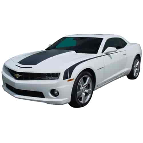 Hood And Deck Blackout Stripe Kit for 2010-2013