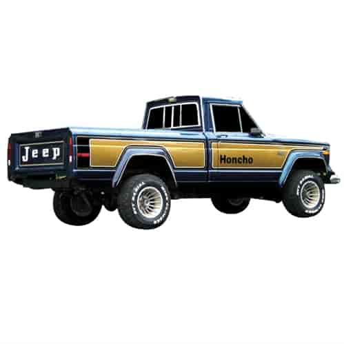 Honcho Truck Decal Kit for 1976-1977 Jeep Honcho J10