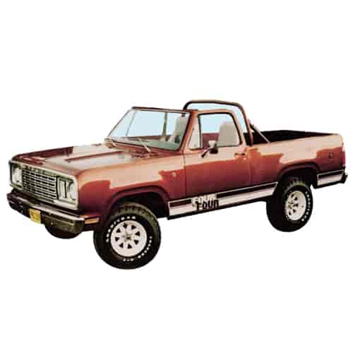 Macho Trail Duster Stripe Kit for 1977-1978 Plymouth
