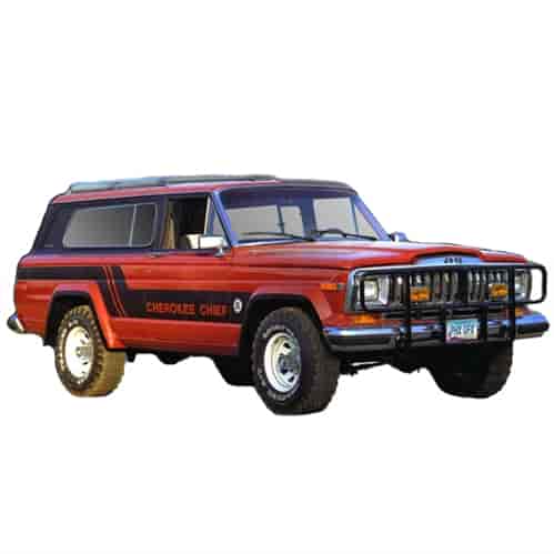 Cherokee Chief Decal Kit for 1981-1983 Jeep Cherokee