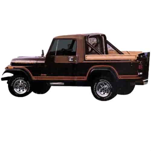 Decal and Stripe Kit for 1981-1984 Jeep Scrambler