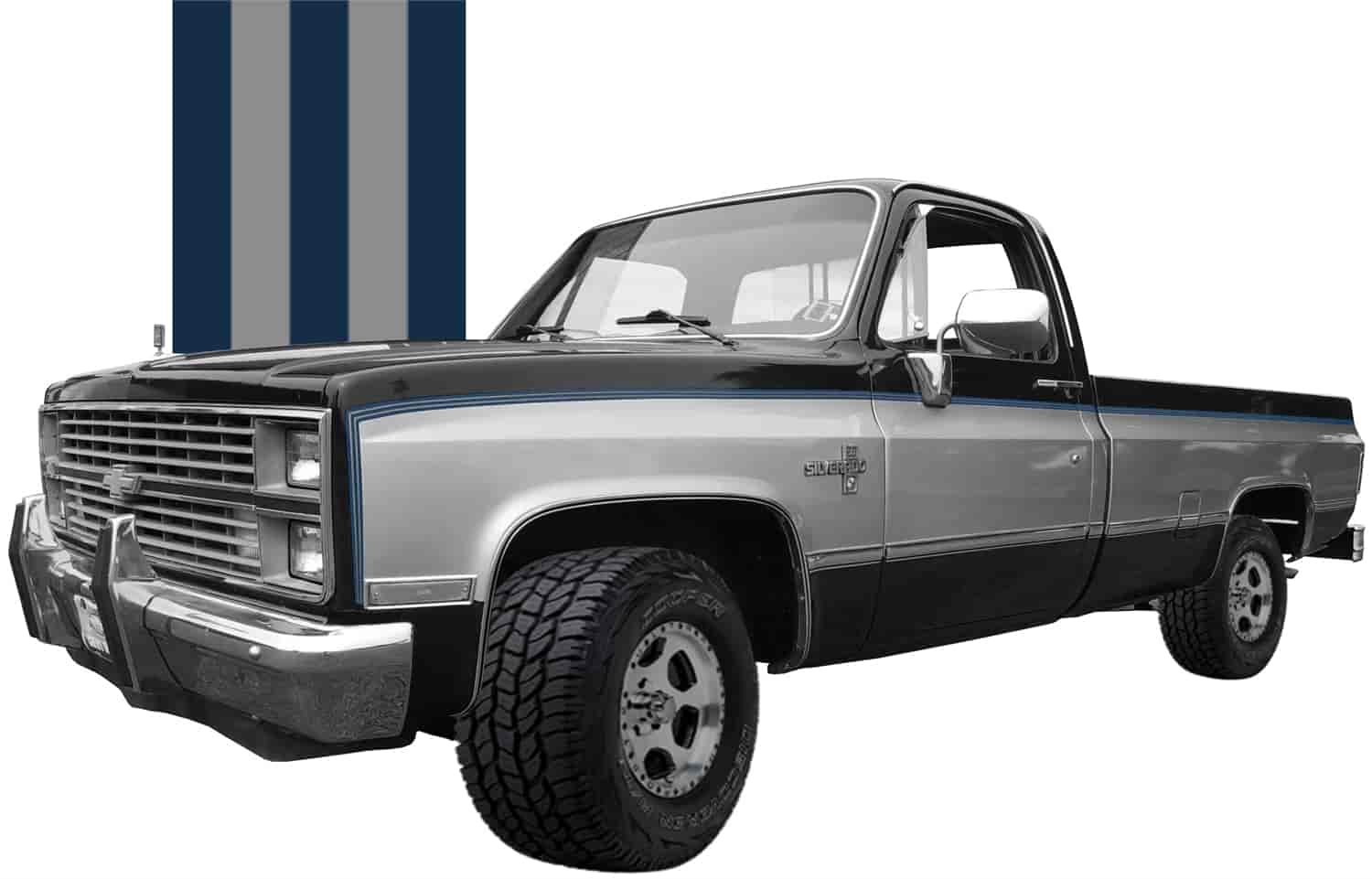 5-Band Body Stripe Kit 1984-1991 Chevy or GMC Full Size Truck
