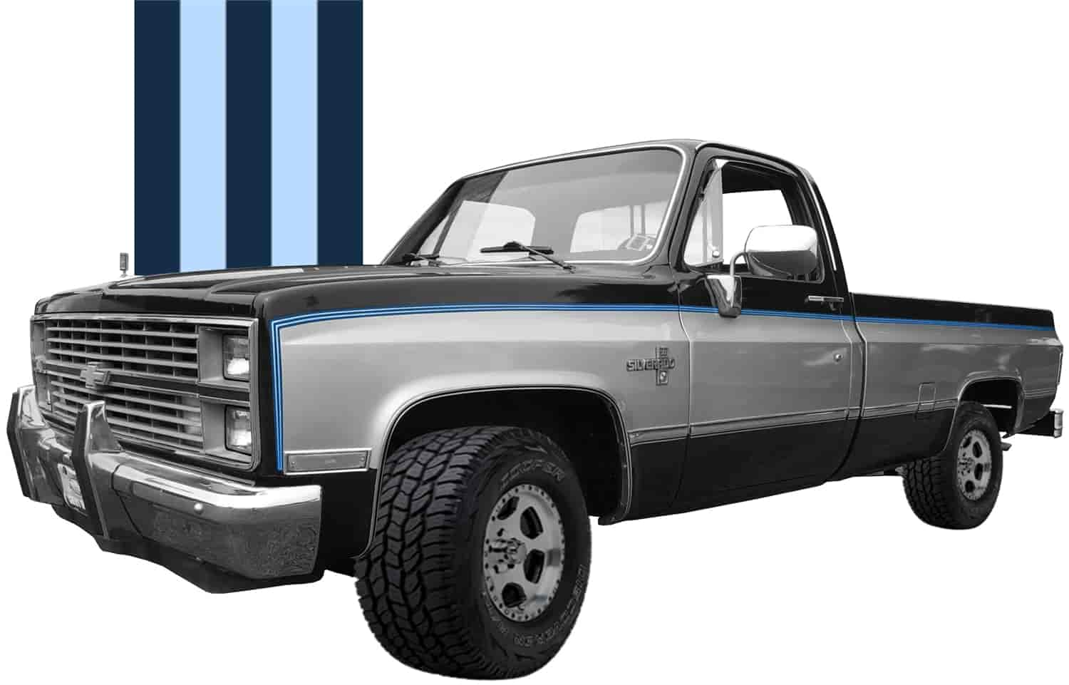 5-Band Body Stripe Kit 1984-1991 Chevy or GMC