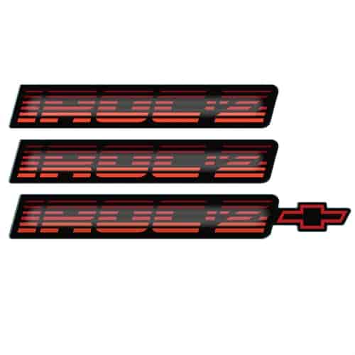 IROC-Z Bowtie Domed Decal Kit for 1988-1990 Camaro