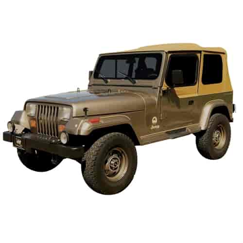 Wrangler Sahara Decal Kit for 1988-1991 Jeep Wrangler