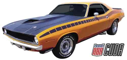 "AAR" Cuda Strpes for 1970 Plymouth AAR Cuda