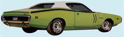 Complete Striping Kit for 1971 Dodge Charger