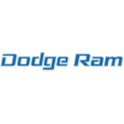 "Dodge Ram" Tailgate Decal for 1977-1984 Dodge Pickup