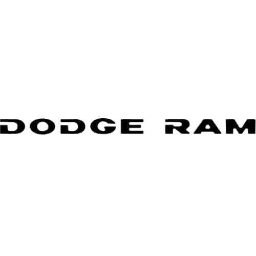 "Dodge Ram" Tailgate Decal for 1985-1993 Dodge Pickup