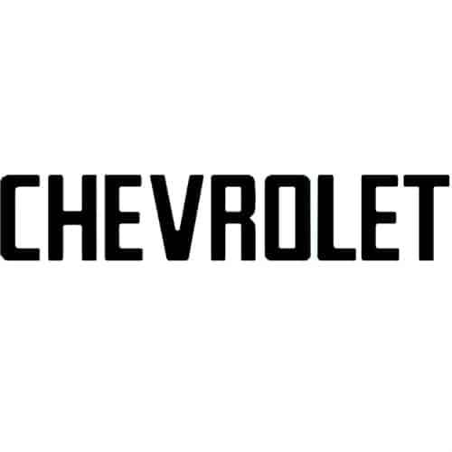 Chevrolet Truck Tailgate Decal for 1967-1972 Chevy 1500/2500