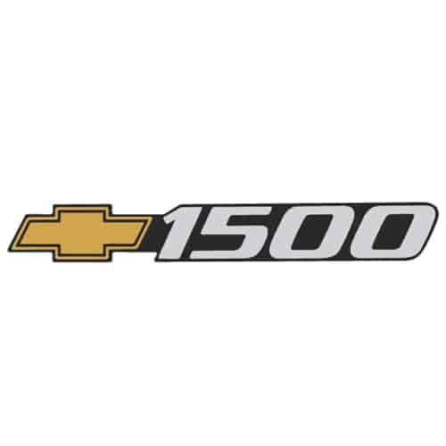 "Bowtie 1500" Door Decal for 1999-2002 Chevy 1500 Pickups