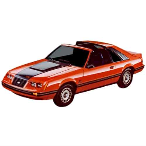 GT Stripe and Decal Kit for 1983-1984 Mustang
