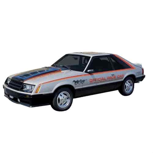 Indy 500 Pace Car Decal Kit for 1979 Ford Mustang