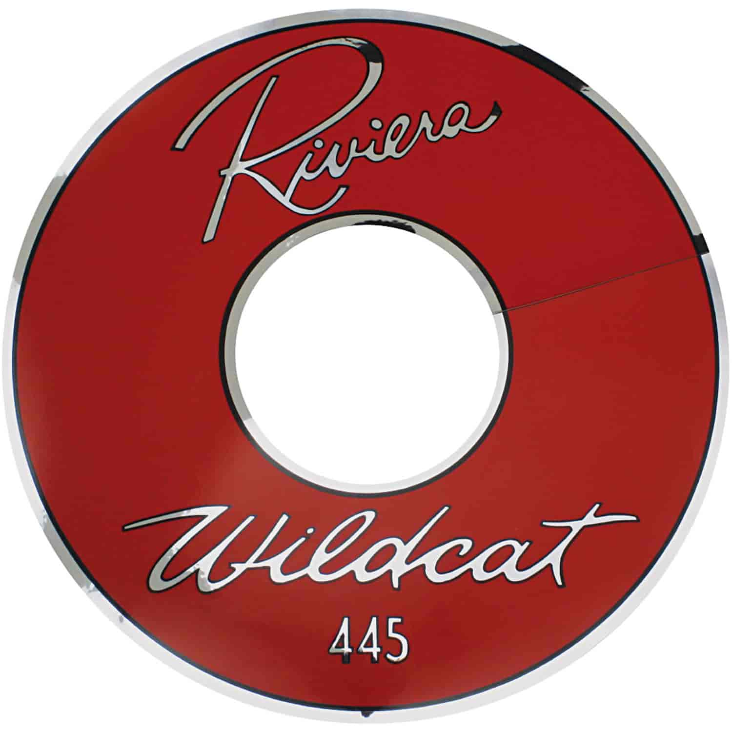 Decal 63 Riviera Air Cleaner Wildcat 445 14 Red