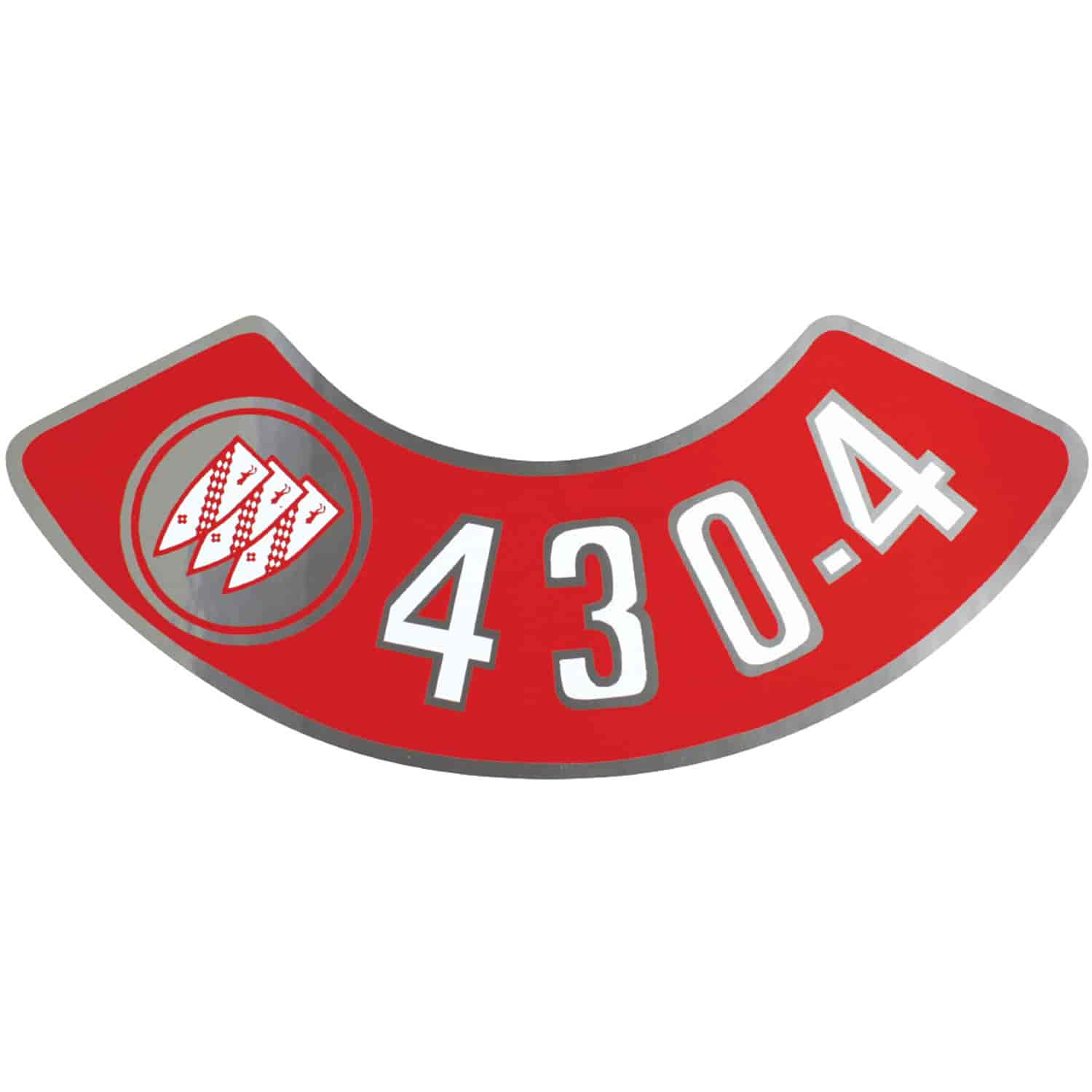 Decal 68-69 Riviera Air Cleaner 430-4V