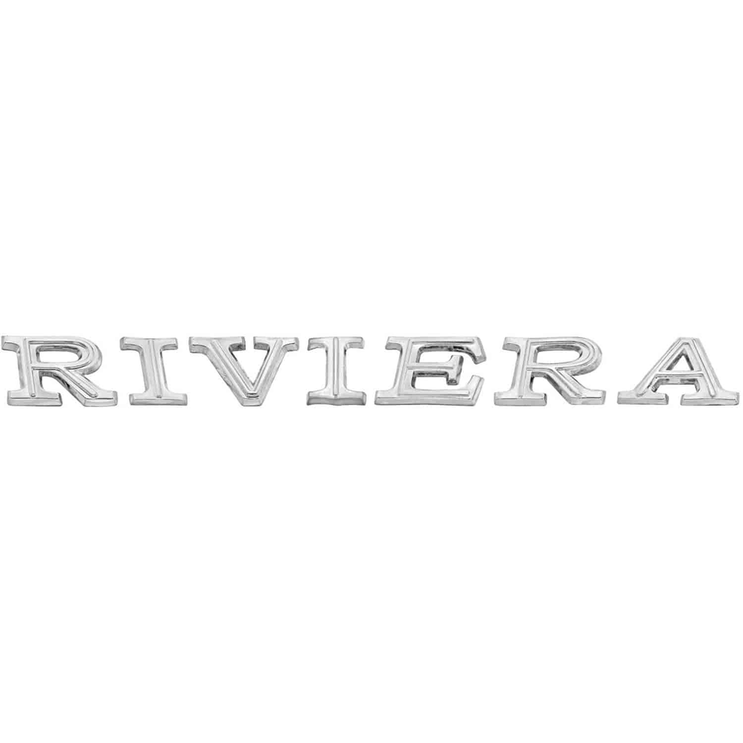 Emblem Hood Letters 1966 / 1968-69 Riviera 7pc