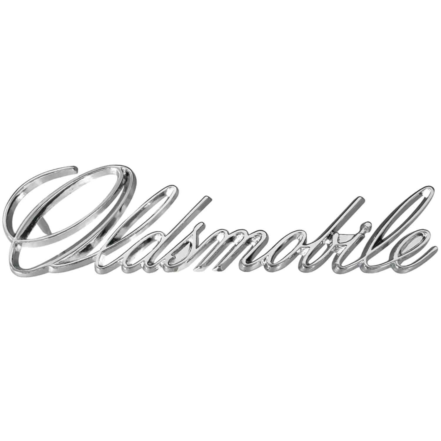 Hood Emblem for 1971-1972 Oldsmobile Cutlass [Oldsmobile Script]