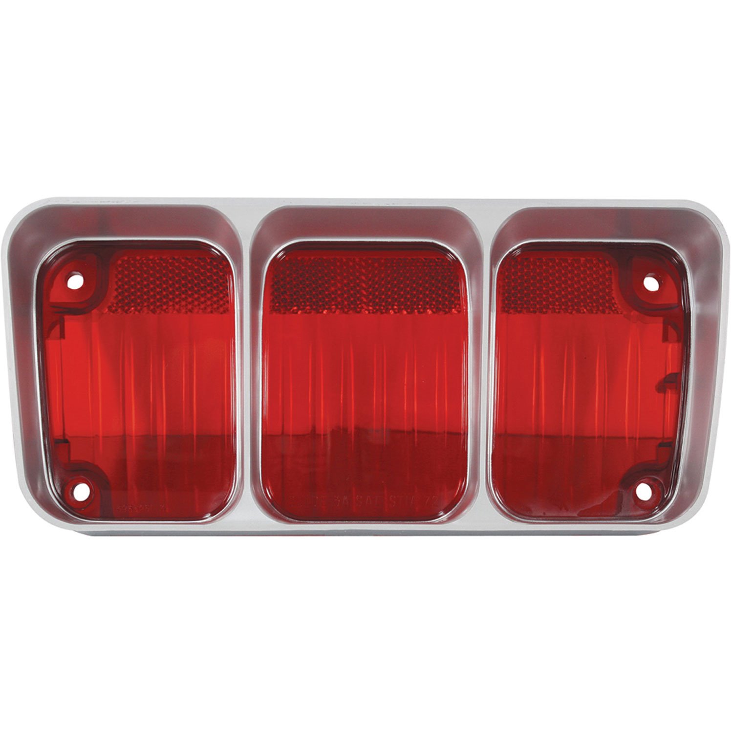 Tail Lamp Lens for 1972 Oldsmobile Cutlass, 442 Except Wagon [Lower, Outer]