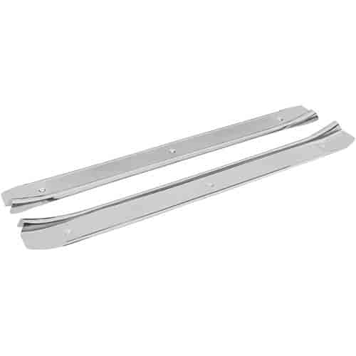 Aluminum Fisher Body Step Plates 1968-1972 GM A-Body Wagon