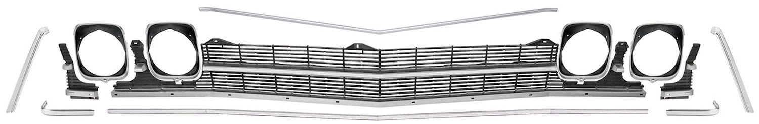 GRILLE KIT 69 SS CHEVELLE