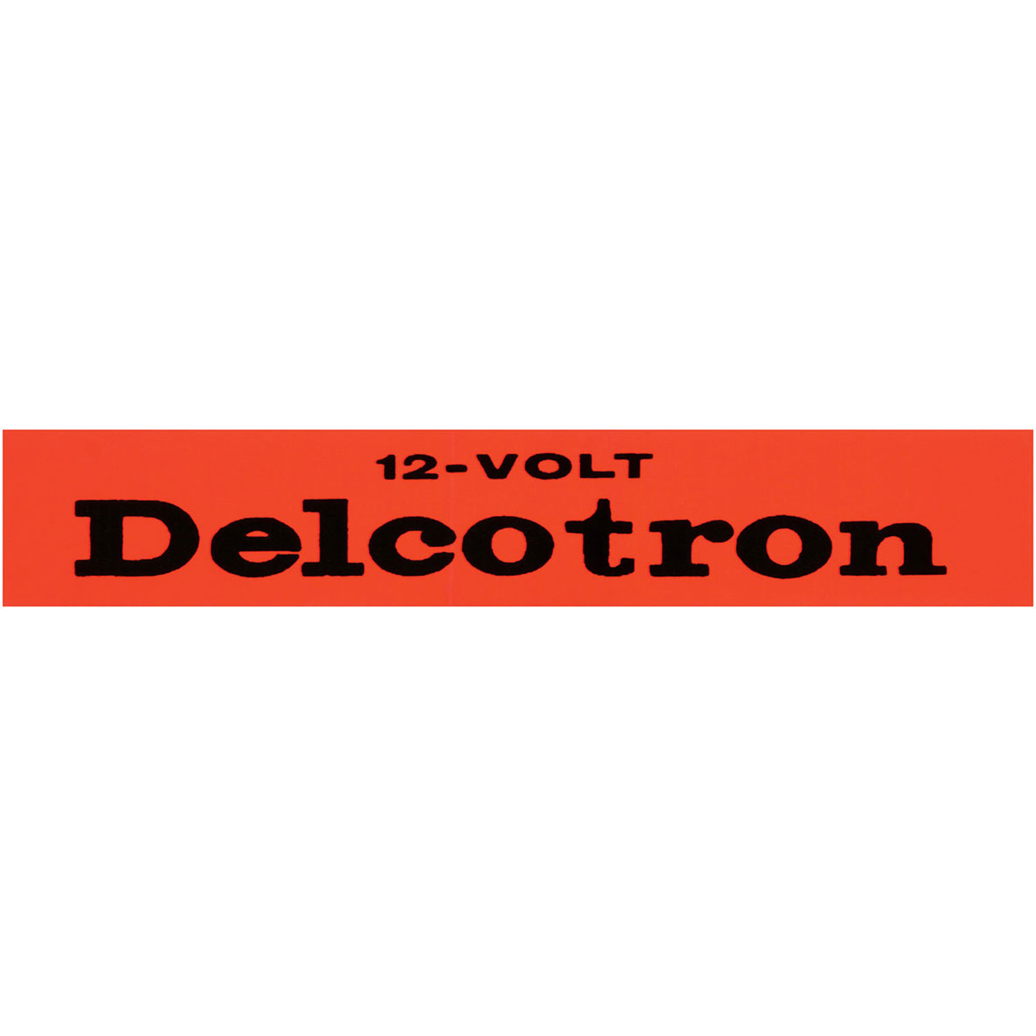 Decal 1964-71 Chevelle/El Camino Delcotron Alternator