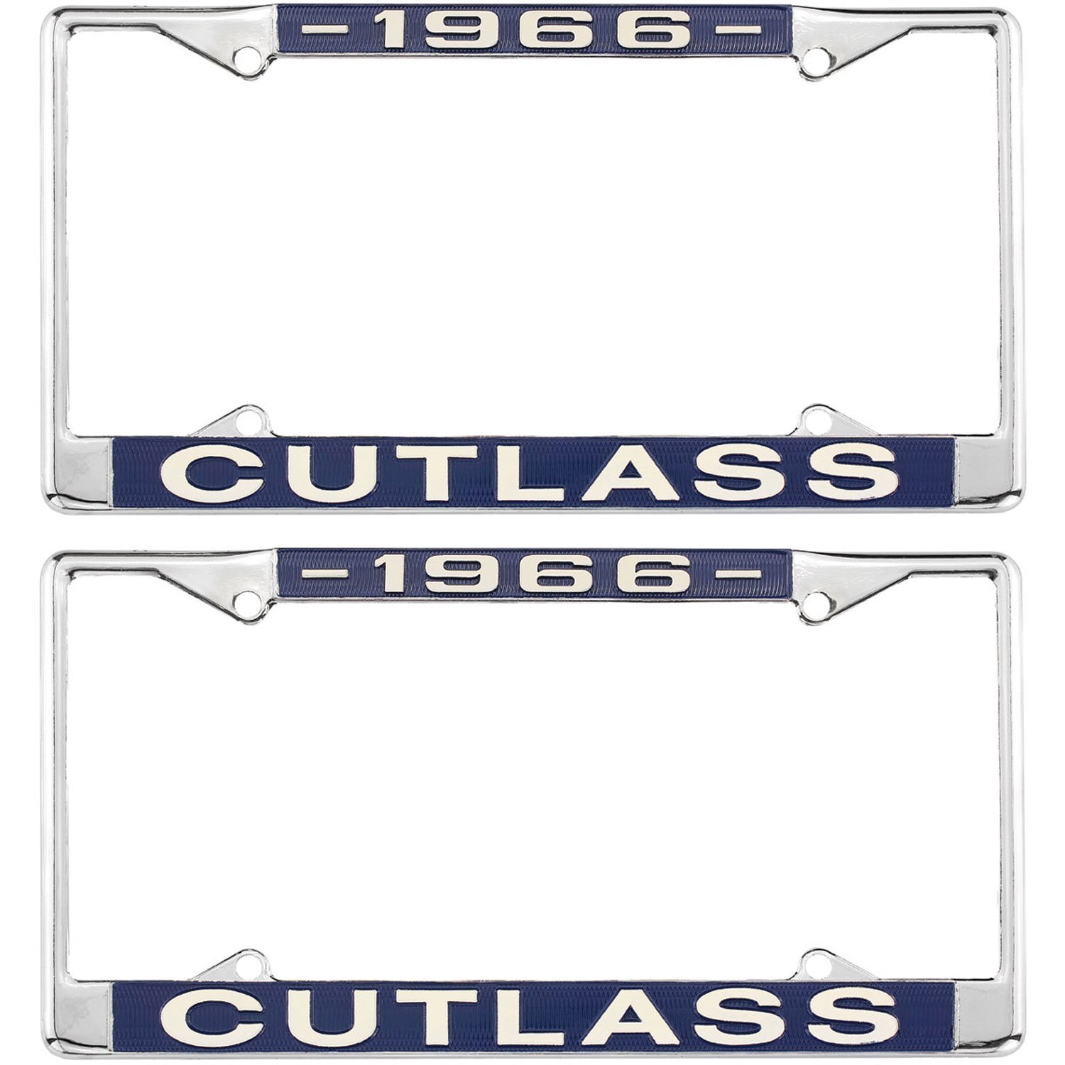 License Plate Frame 1966 Cutlass