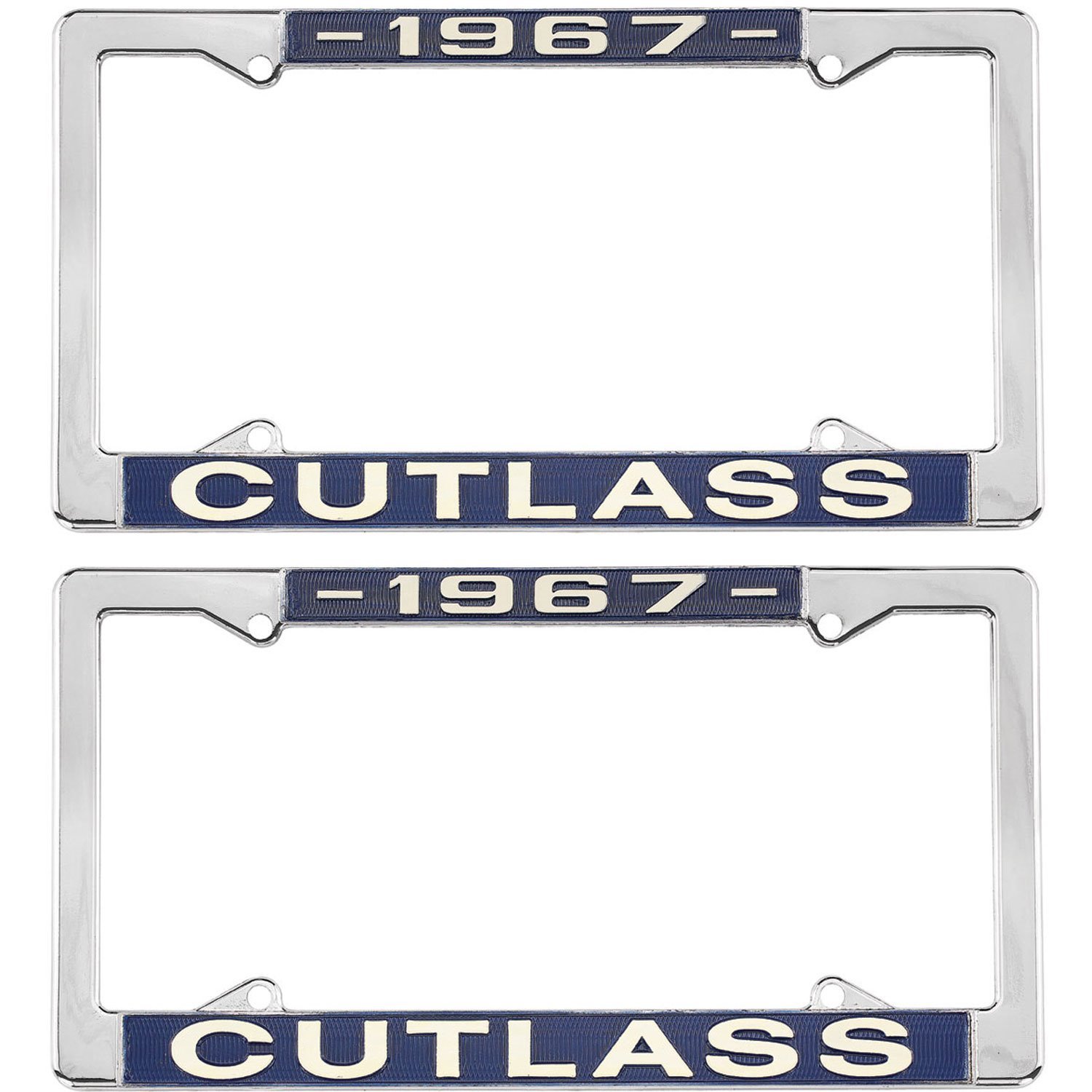 License Plate Frame 1967 Cutlass