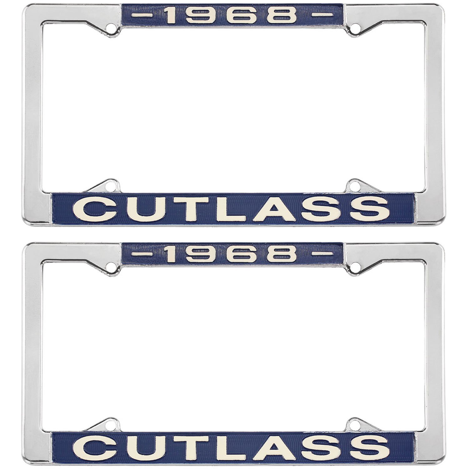 License Plate Frame 1968 Cutlass