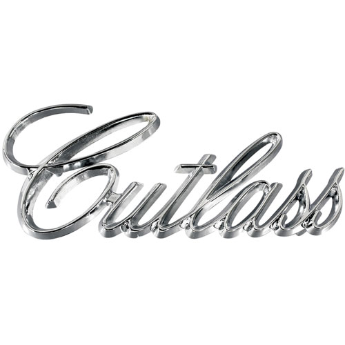 "Cutlass" Trunk Emblem 1971-72 Cutlass