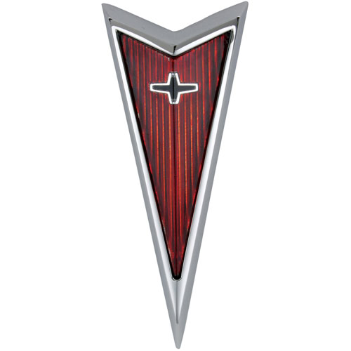 Emblem Header Panel 1971-72 Grand Prix Arrowhead