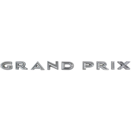 Emblem Fender 1964 Grand Prix Letters