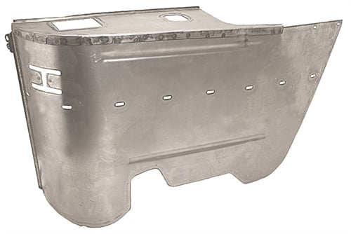 Armrest Panel Lower Rear 1964-67 A-Body Convertible