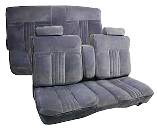 Seat Upholstery Set 1982-1986 Chevrolet Monte Carlo [Front/Split, Bench/Rear]