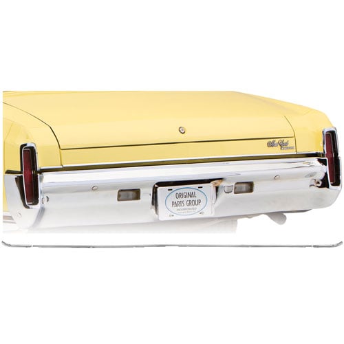 Molding Trunk Lid 1970-71 Monte Carlo w/ Extensions 3pc