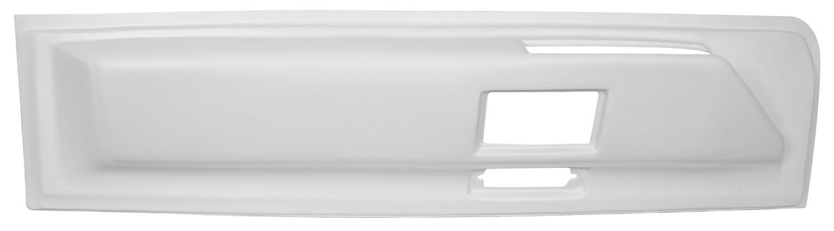 Front Door Panel Cover for 1971-1976 Cadillac Coupe DeVille, Eldorado [White, Left/Driver Side]