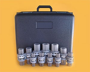 Complete Tube Fitting Tool Kit 11 pc. Includes: